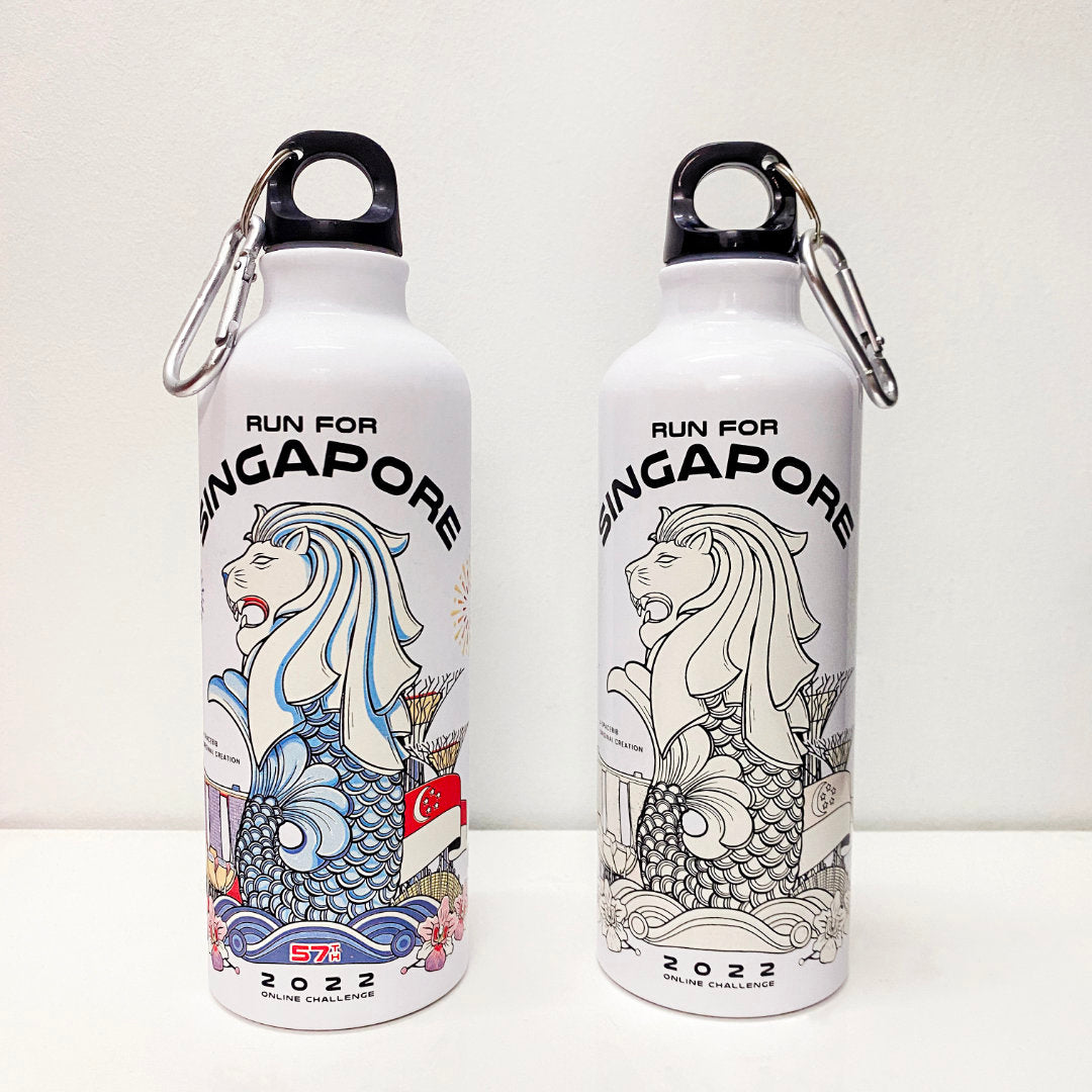 Singapore Colour Changing Bottle