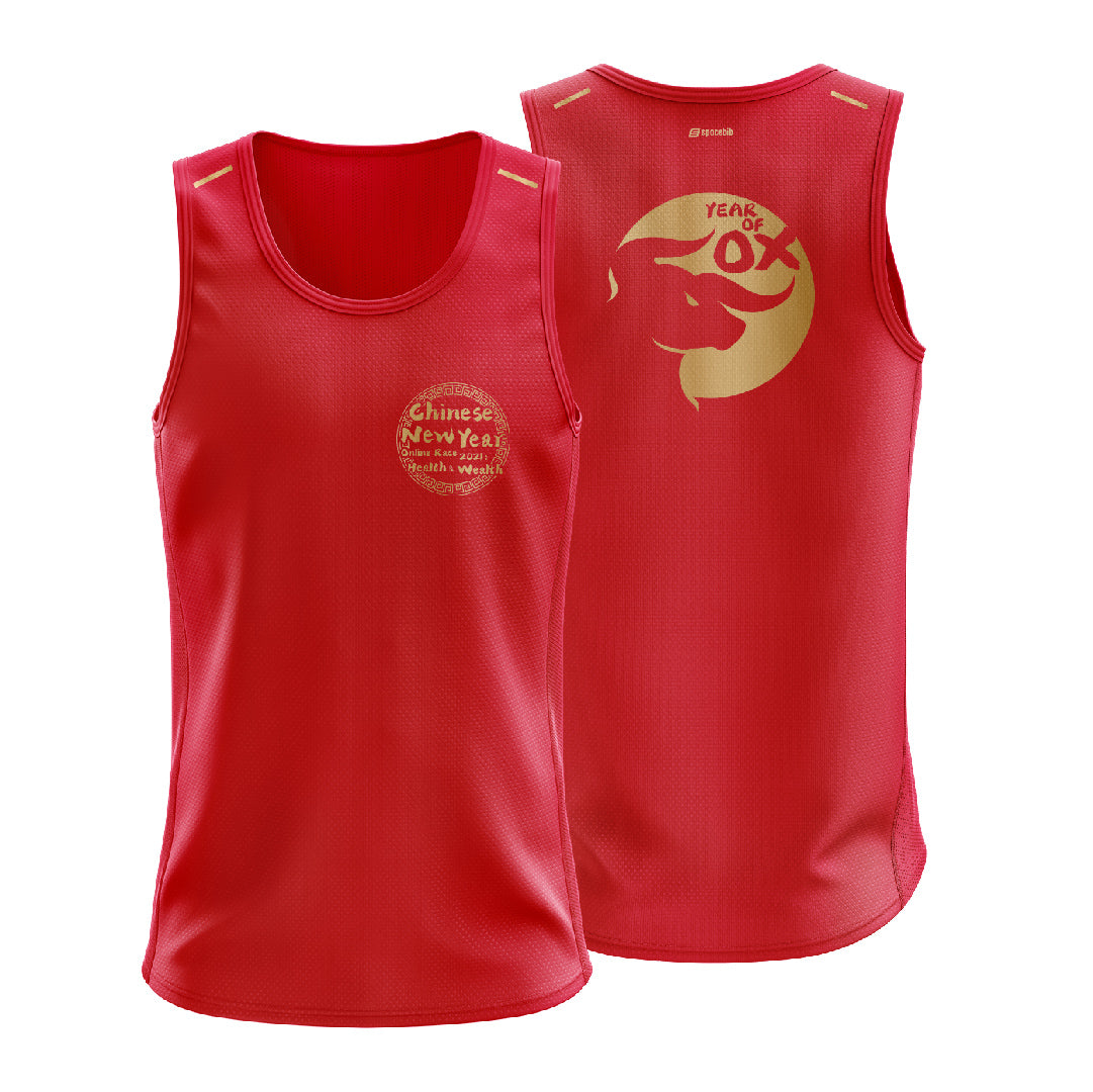 CNY Ox running singlet