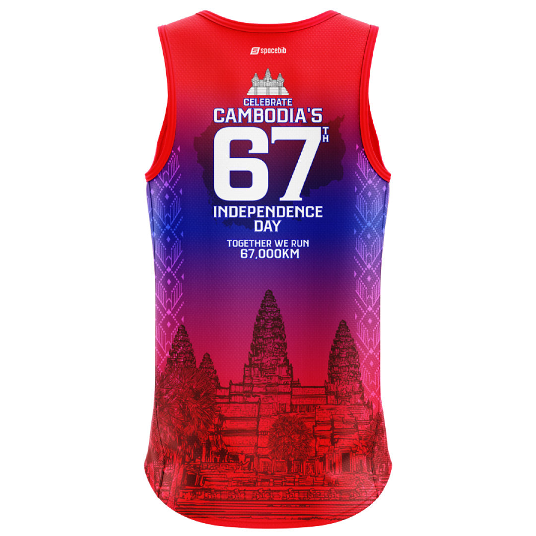 Run For Cambodia Running Singlet