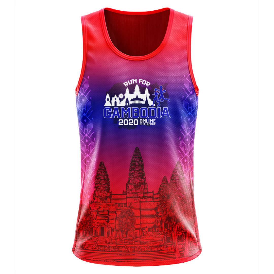 Run For Cambodia Running Singlet