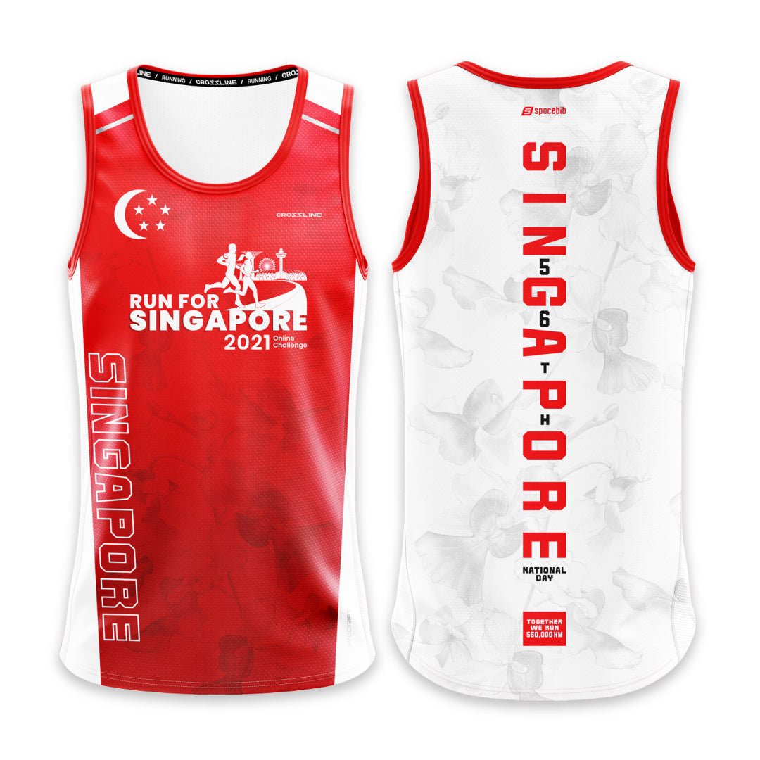 Run For Singapore Running Singlet (4th Edition)