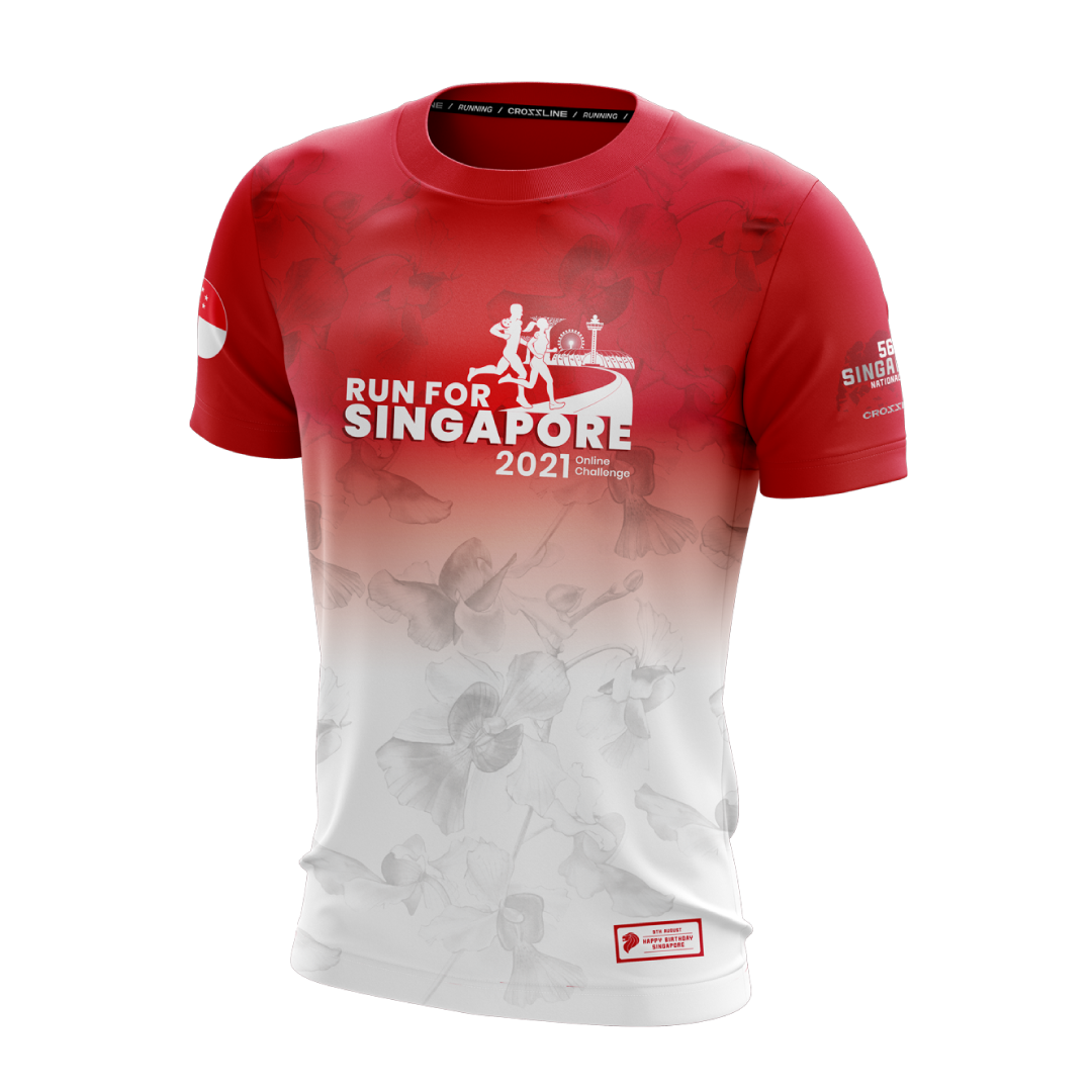 Run For Singapore 56KM Finisher T-Shirt