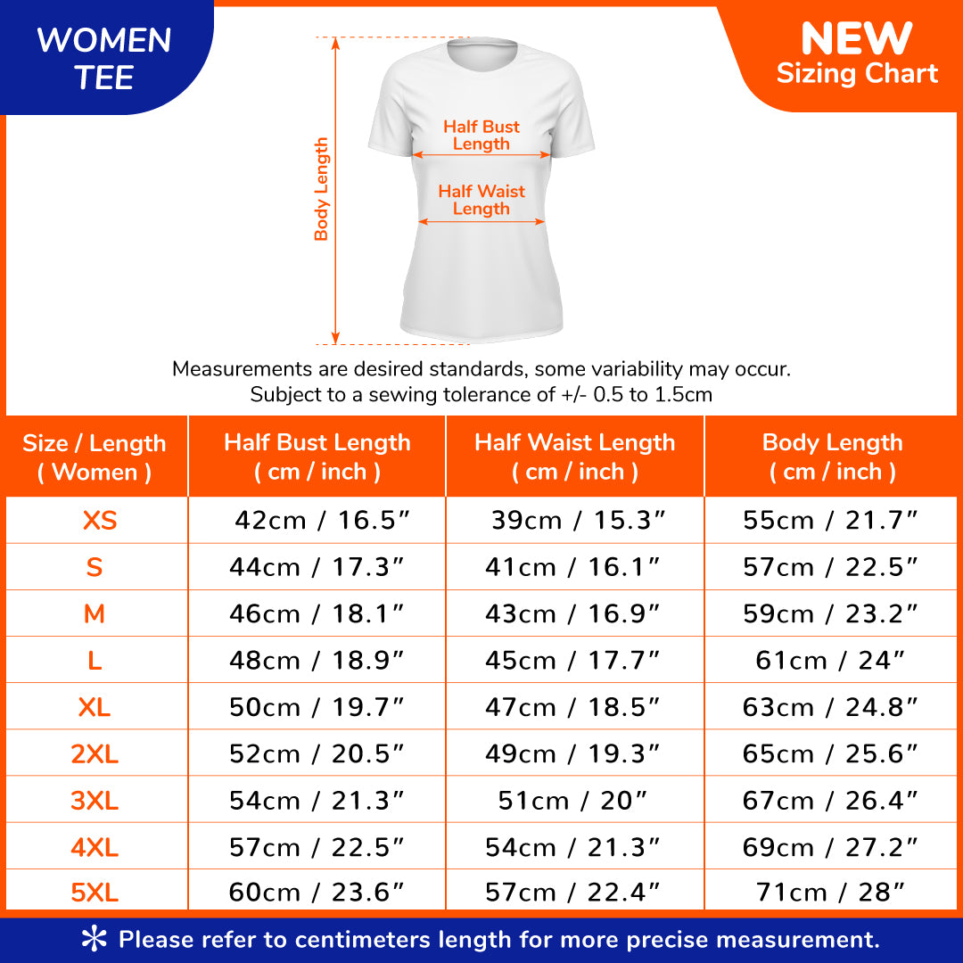 Run For Singapore Women Tee