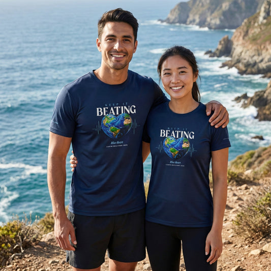 Blue Heart Unisex Tee