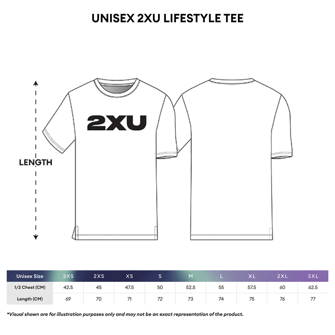 2XU Unisex Casual Tee (White)