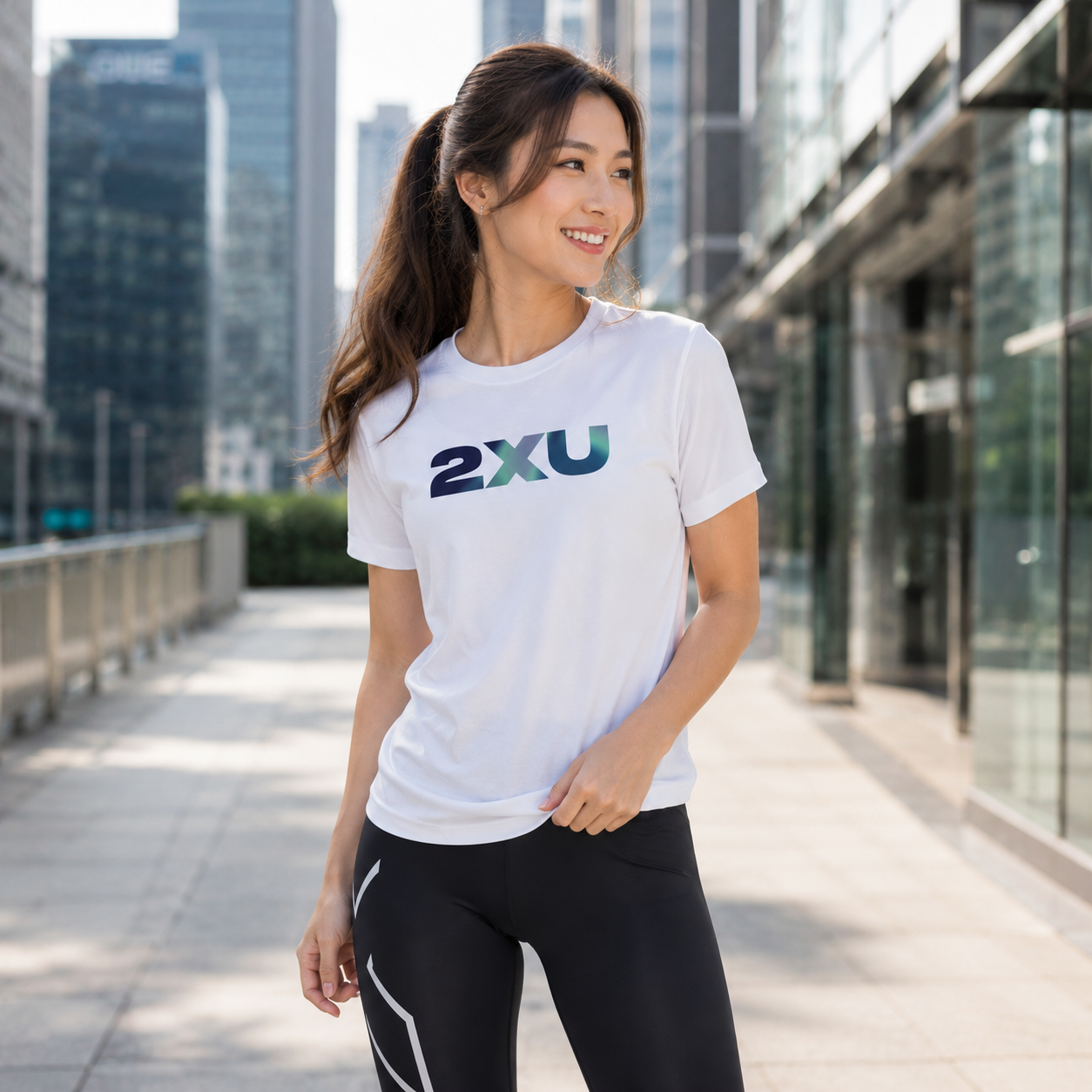 2XU Unisex Casual Tee (White)
