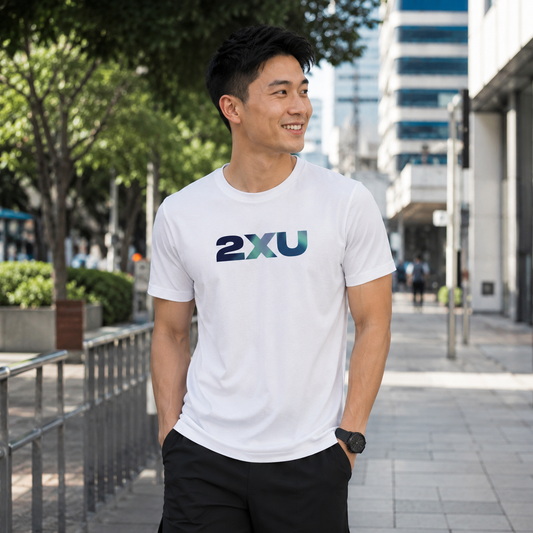 2XU Unisex Casual Tee (White)