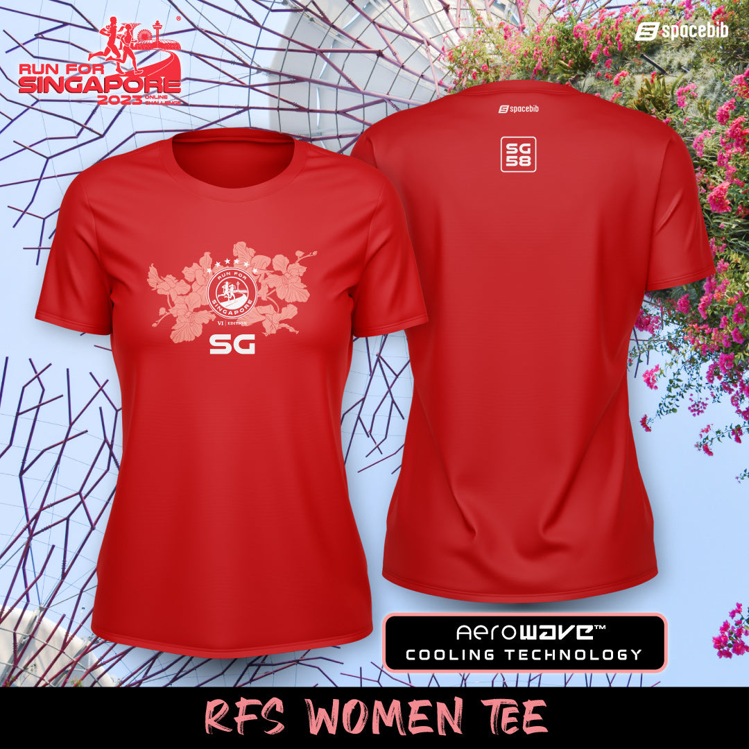 Run For Singapore Women Tee