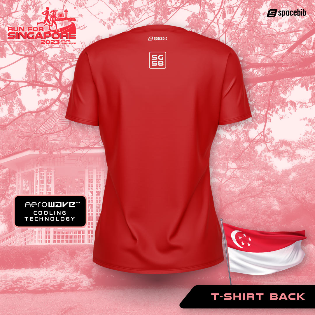 Run For Singapore Women Tee