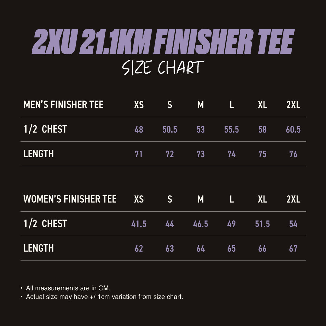 2XU Men Active Tee (Lavender/Black)