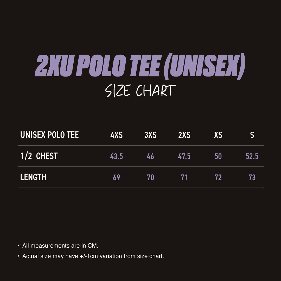 2XU Premium Unisex Polo Tee