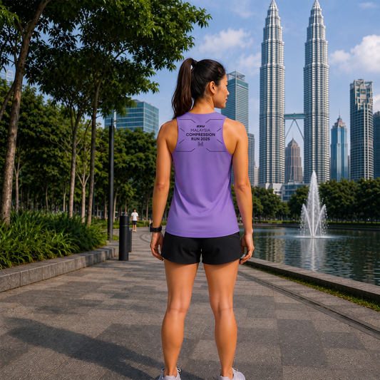 2XU Women Aero Singlet (Grape Fizz)