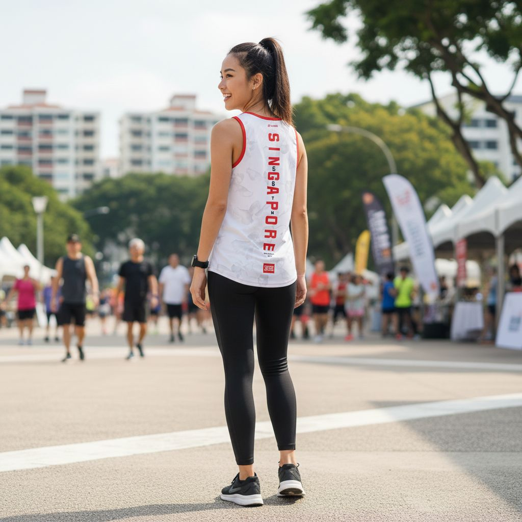 Run For Singapore Running Singlet (4th Edition)