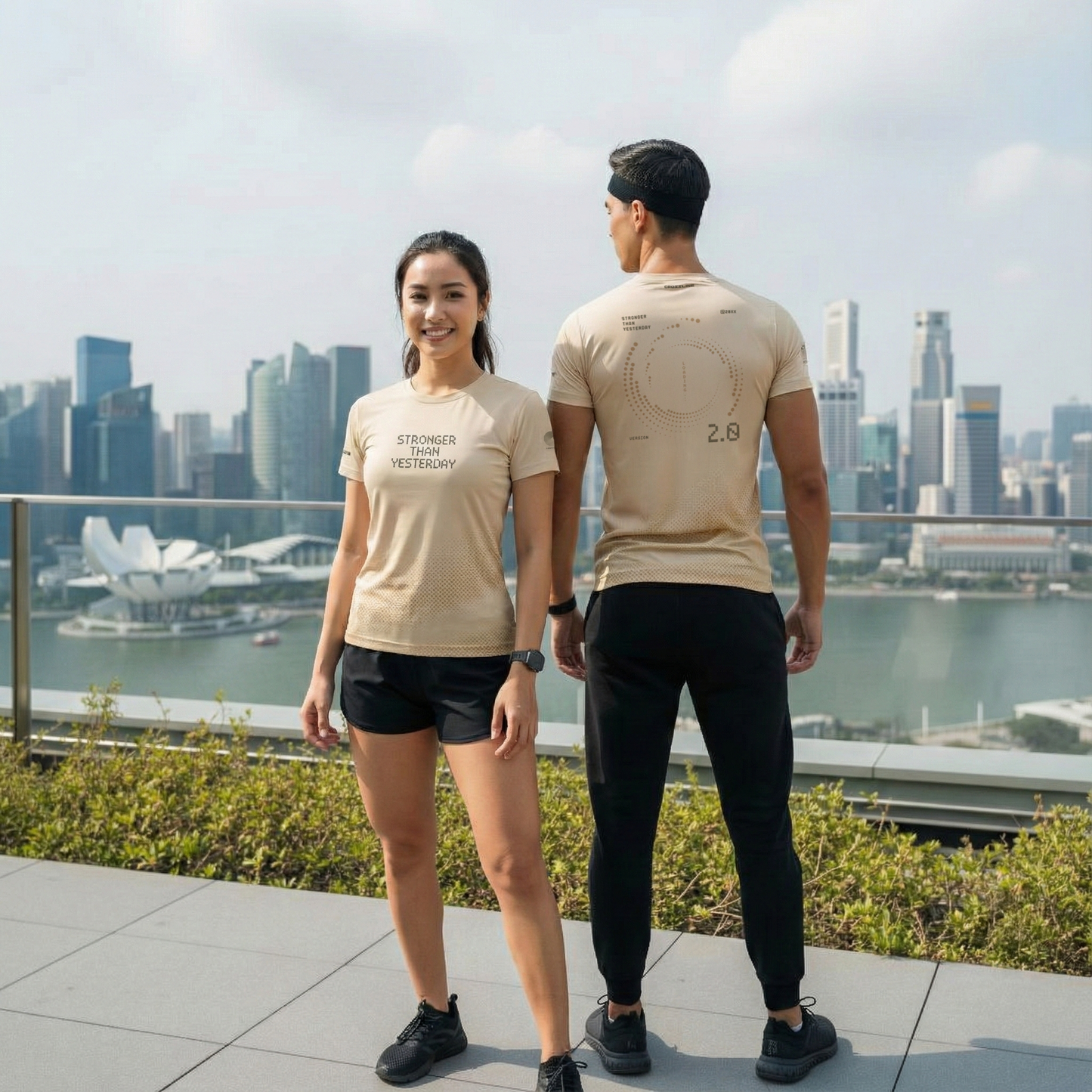 Stronger Than Yesterday Active Tee