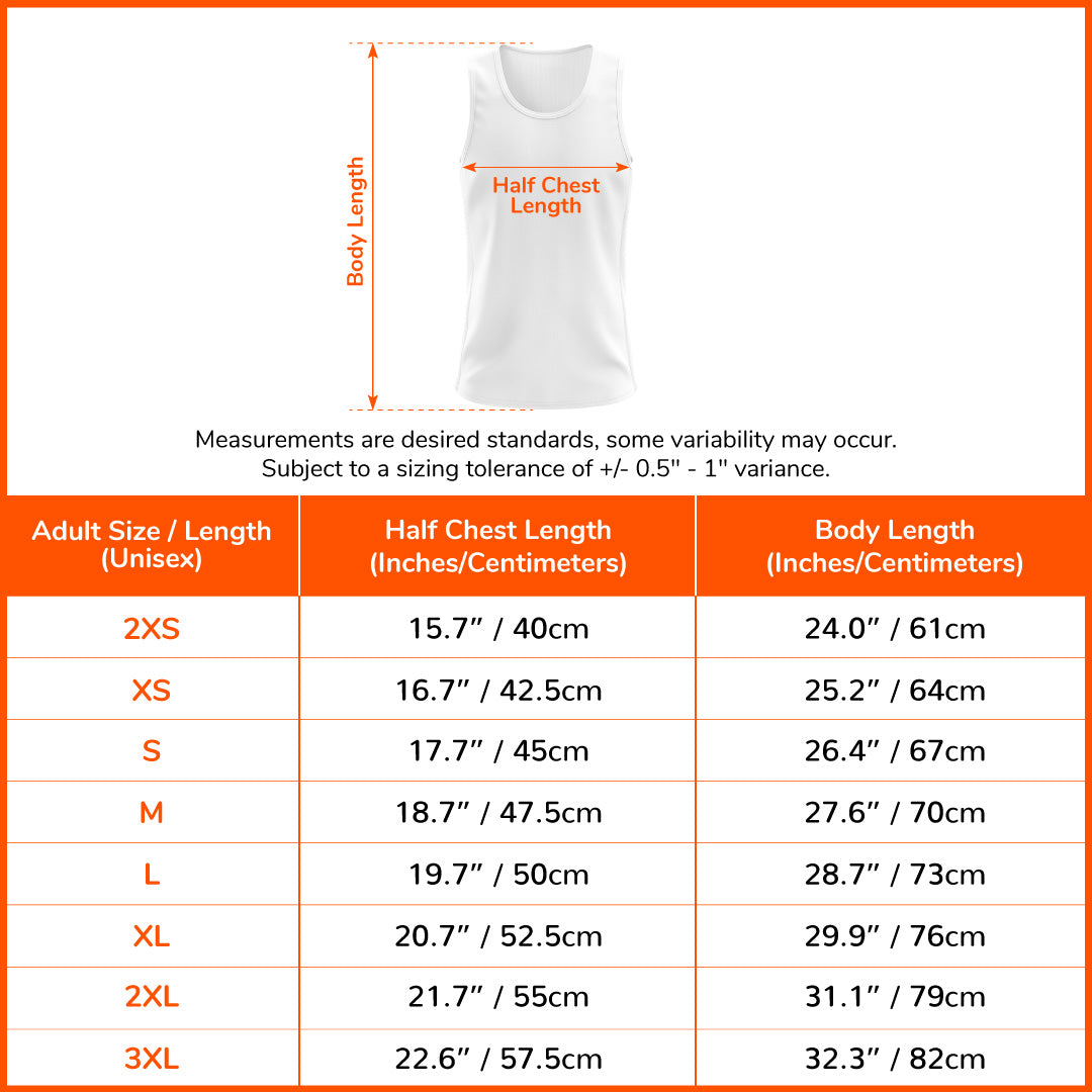 Solo Run Day Running Singlet (Gold Print)