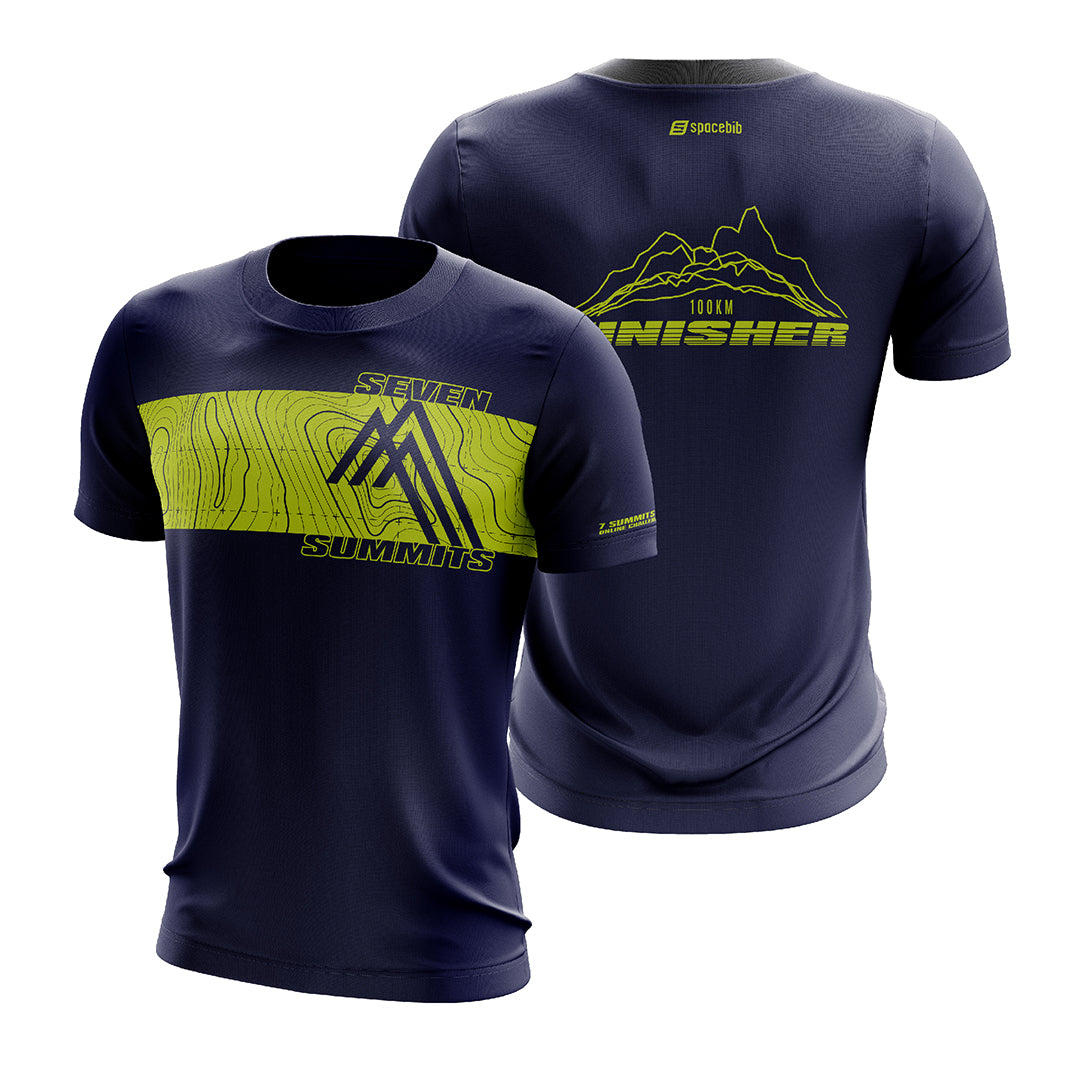 7 Summit Online Challenge Finisher T-shirt