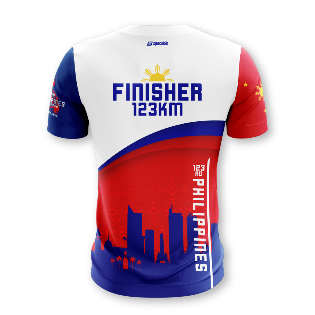 Run For Philippines 123KM Finisher T-Shirt