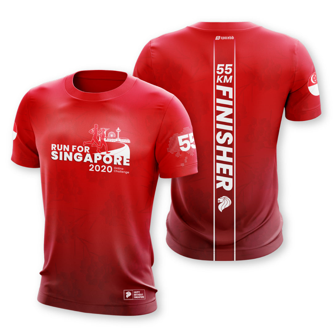 Run For Singapore 2020 Finisher T-Shirt
