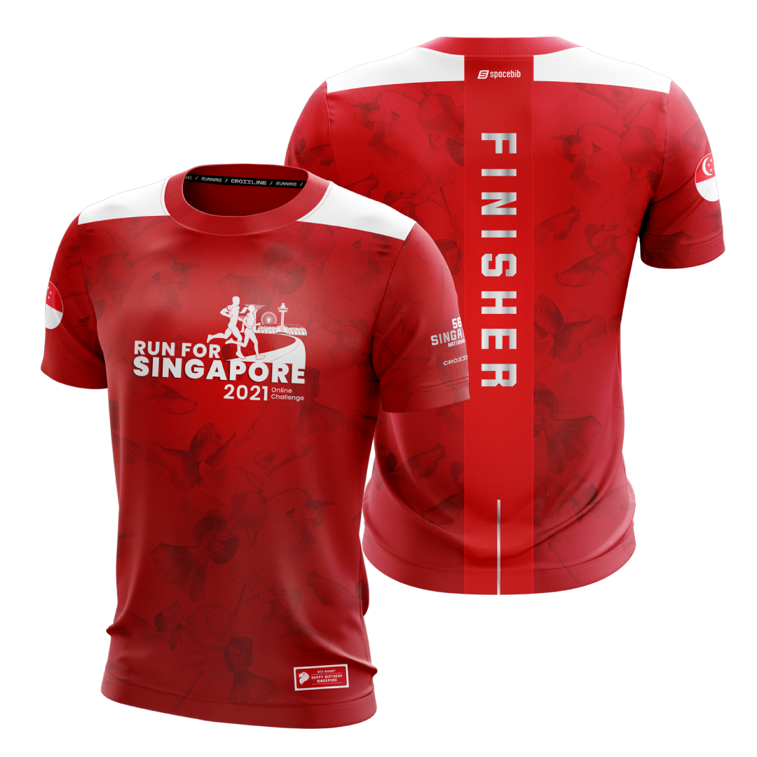 Run For Singapore 5.6KM Finisher T-Shirt