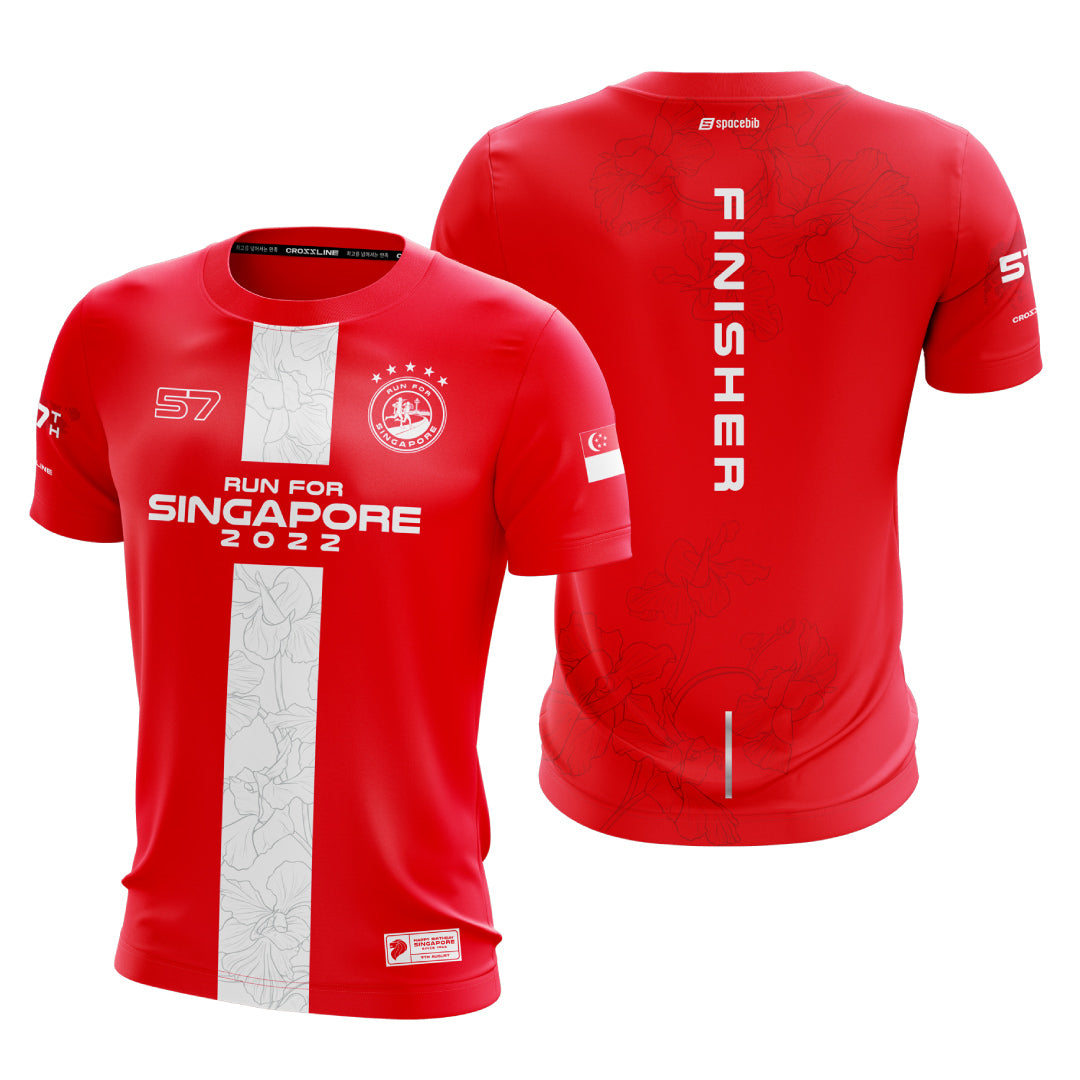 Run For Singapore 2022 Finisher T-Shirt