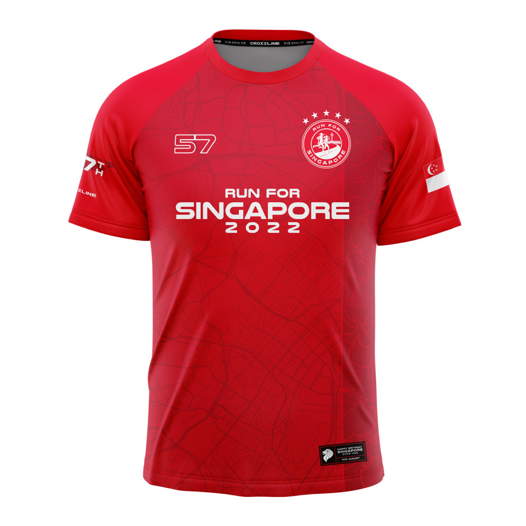 Run For Singapore 57KM Finisher T-Shirt