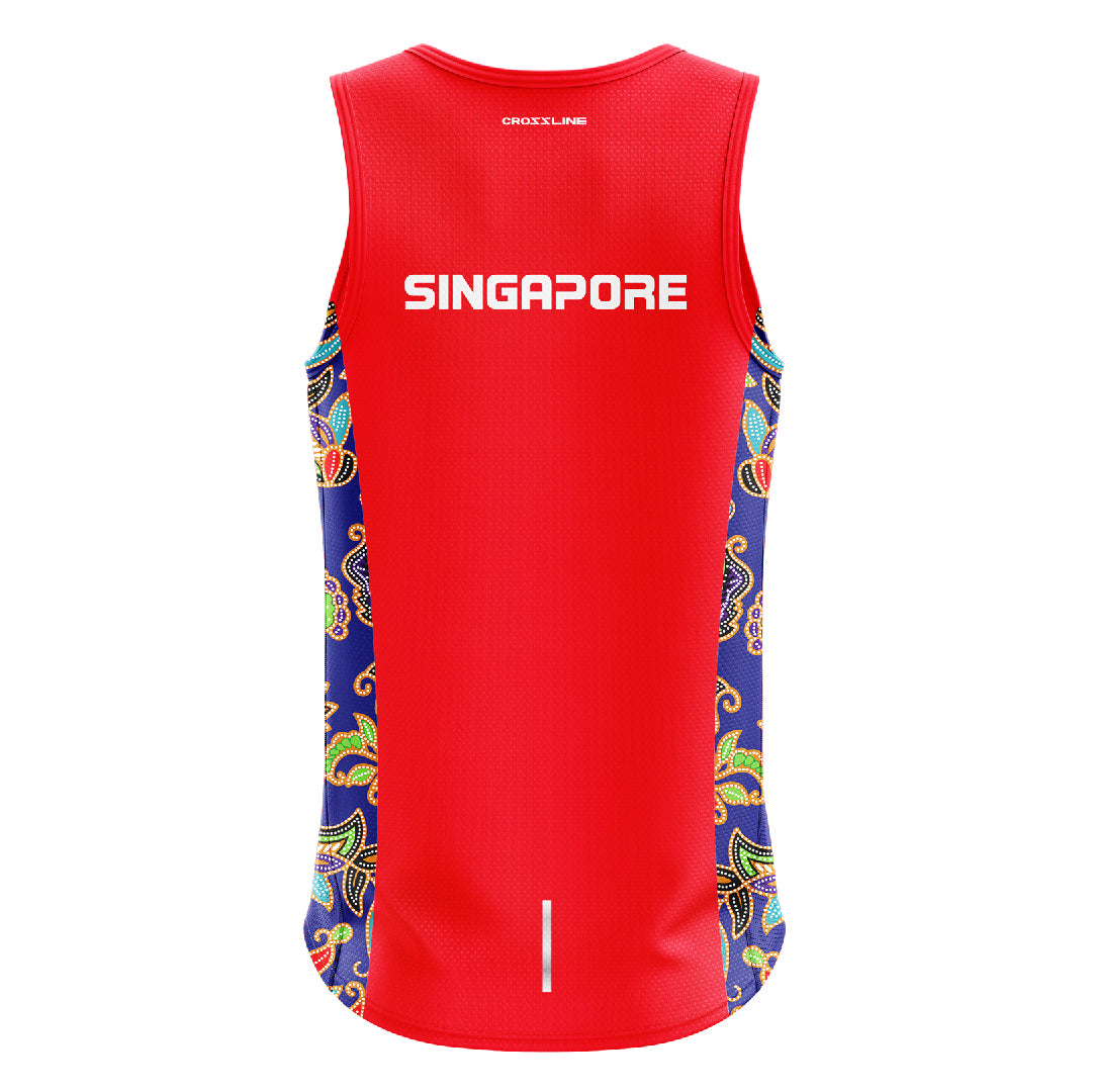 Singapore Batik Active Singlet