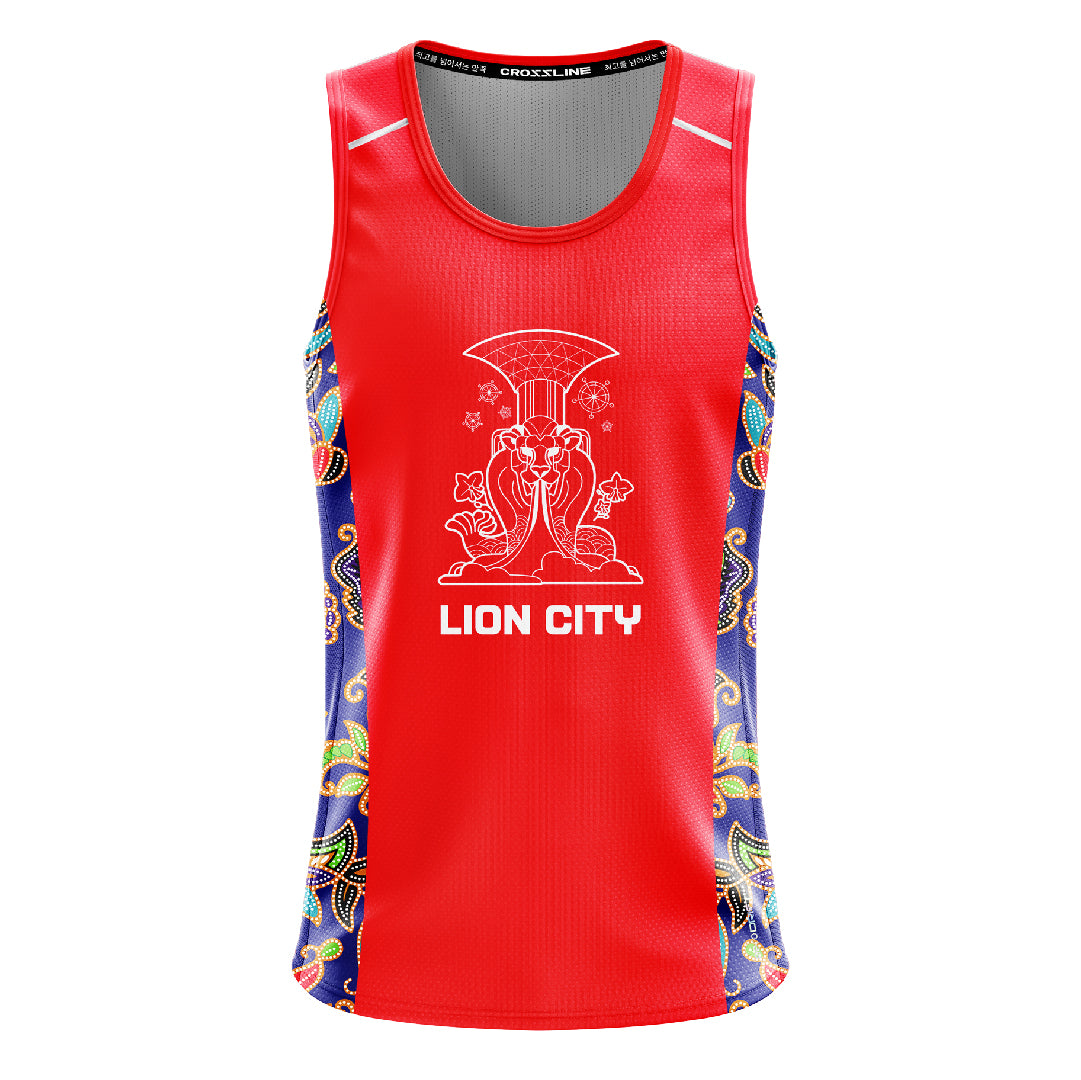 Singapore Batik Active Singlet